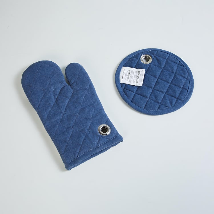 Retrieve 3Pcs Cotton Kitchen Linen Set