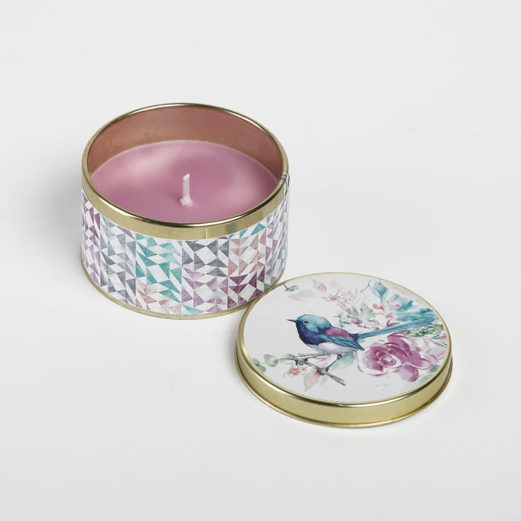 Moksha Decor Set of 3 Tin Candles