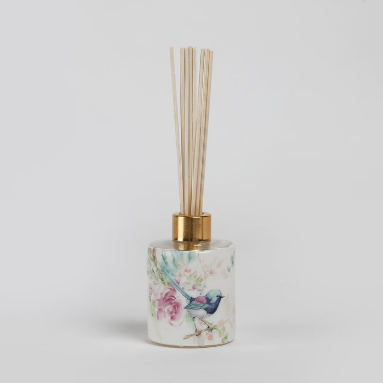 Moksha Decor Glass Reed Diffuser Set