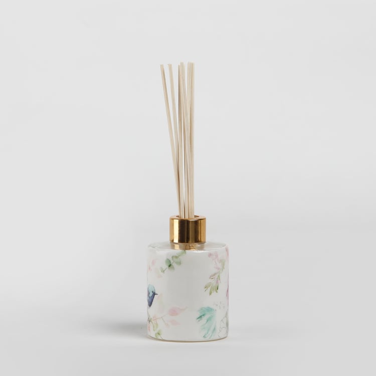 Moksha Decor Glass Reed Diffuser Set
