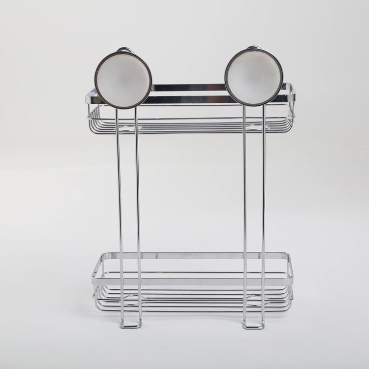 Orion Lincoln Steel Corner Shower Caddy with Suction Cups