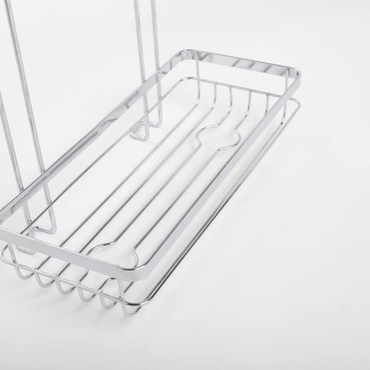 Orion Lincoln Steel Corner Shower Caddy with Suction Cups