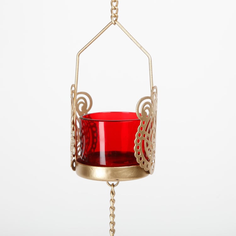 Shalimar Metal 3-Tier Hanging T-Light Holder