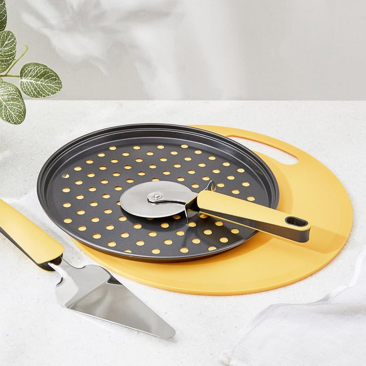 Wonderland Set of 4 Stainless Steel Pizza Cooking Set
