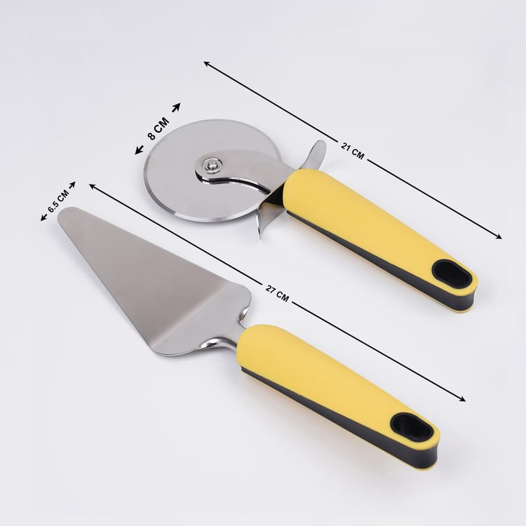 Wonderland Set of 4 Stainless Steel Pizza Cooking Set