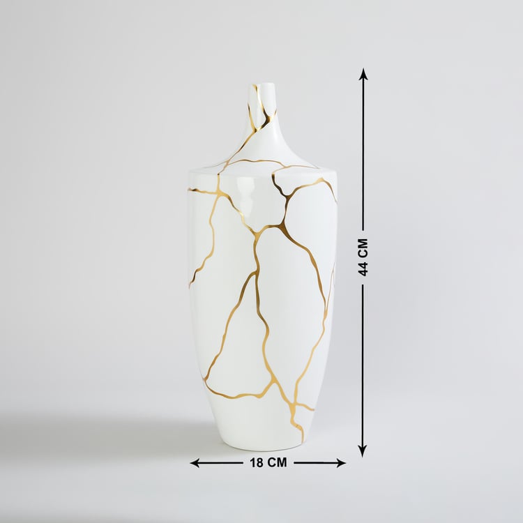 Novelty Ceramic Tapered Tall Vase