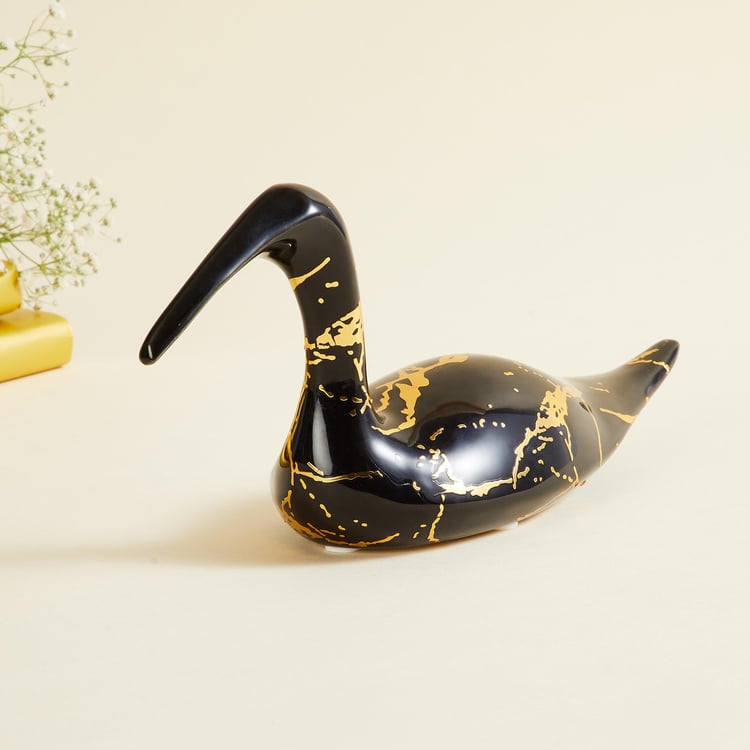 Novelty Ceramic Swan Figurine