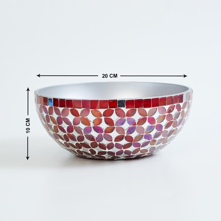 Corsica Glass Mosaic Potpourri Bowl