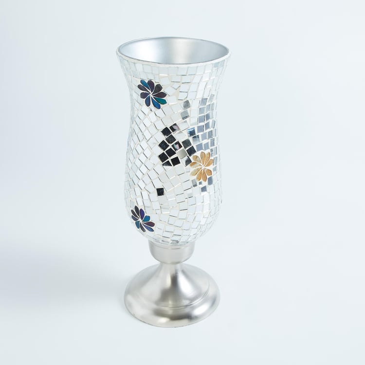 Corsica Glass Hurricane Candle Holder