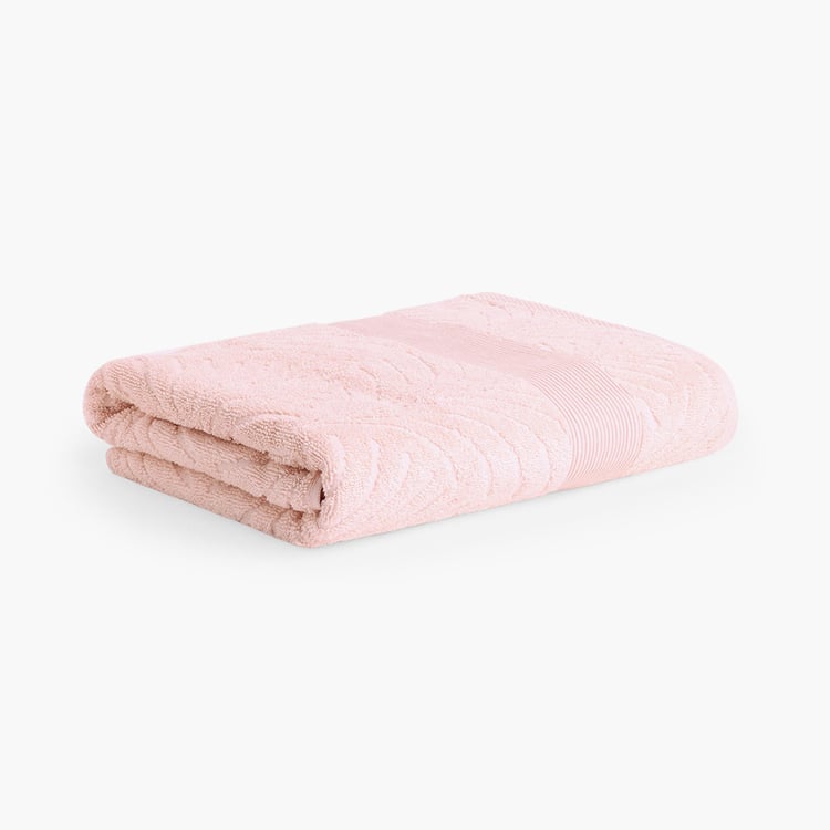 SPACES RK Home Cotton Bath Towel, Pink - 76x150cm