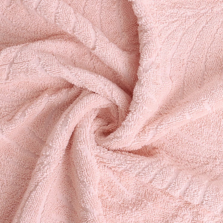 SPACES RK Home Cotton Bath Towel, Pink - 76x150cm