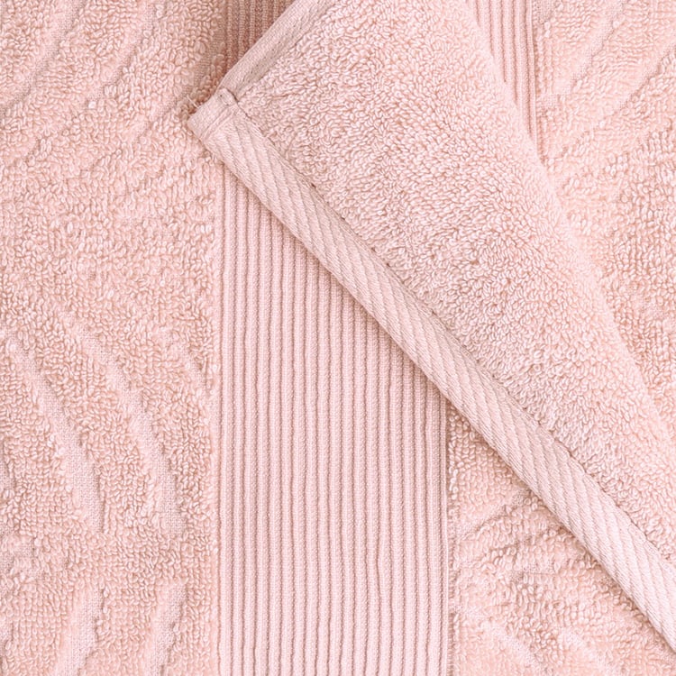 SPACES RK Home Cotton Bath Towel, Pink - 76x150cm