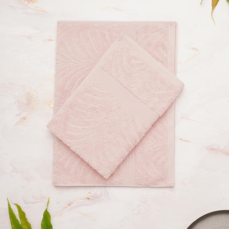 SPACES RK Home Cotton Hand Towel, Pink - 40x60cm