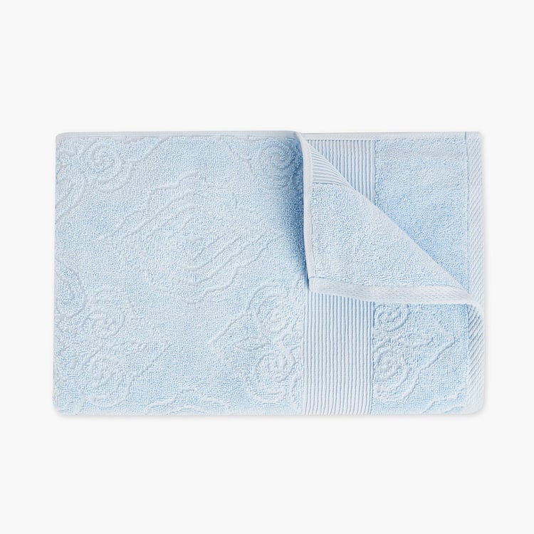 SPACES RK Home Cotton Bath Towel, Blue - 76x150cm