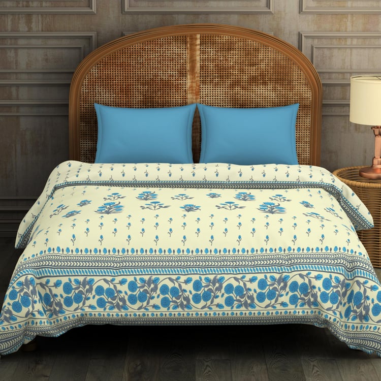 SPACES Rk Home Printed Double Quilt