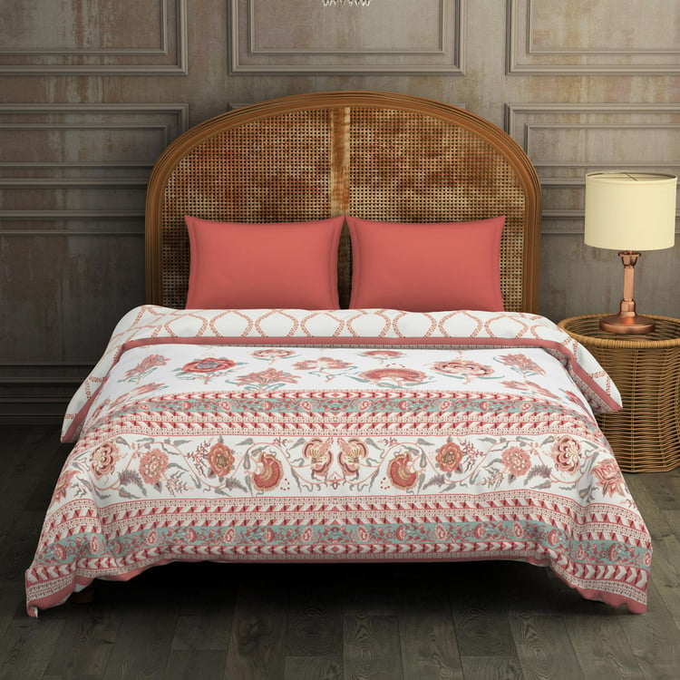 SPACES RK Home Cotton Printed Double Quilt