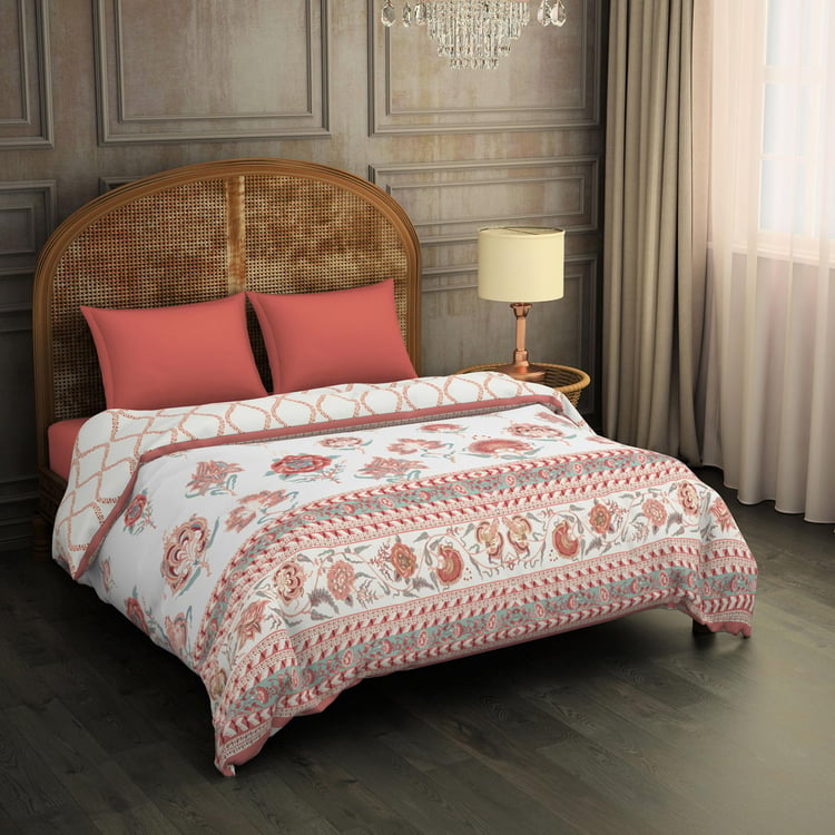 SPACES RK Home Cotton Printed Double Quilt