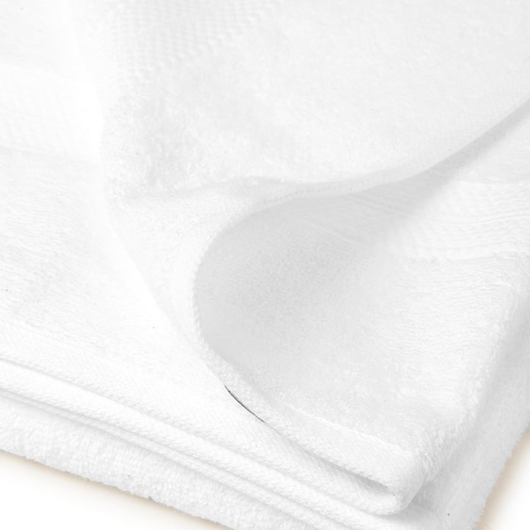 SPACES Colorfas White Cotton High Absorbency Bath Towel - 90x180cm