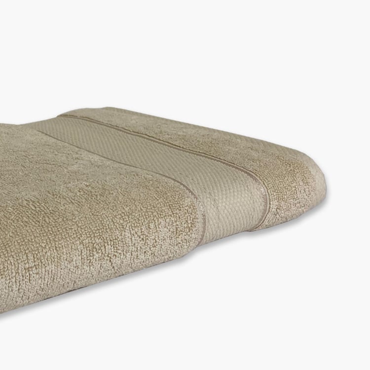 SPACES Econova Beige Cotton Absorbency Hand Towel - 40x60cm