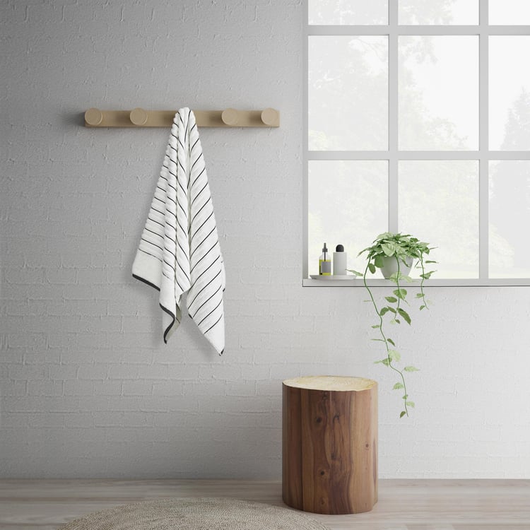 SPACES Exotica Cotton Striped Bath Towel - 150x75cm