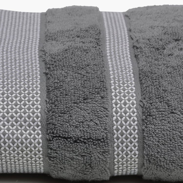 SPACES Hygro Grey Cotton Soft Bath Towel - 75x150cm