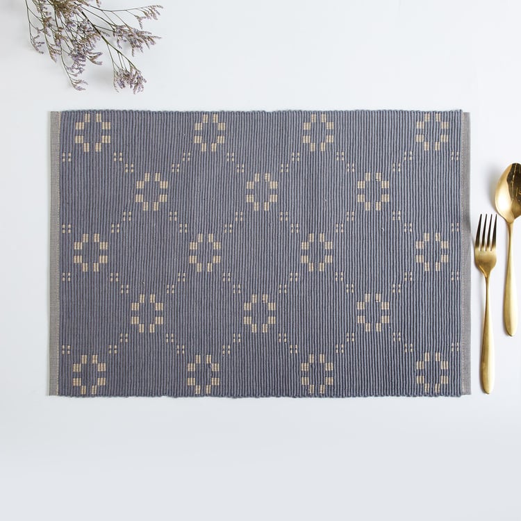 Myra Jewel Set of 2 Cotton Placemats