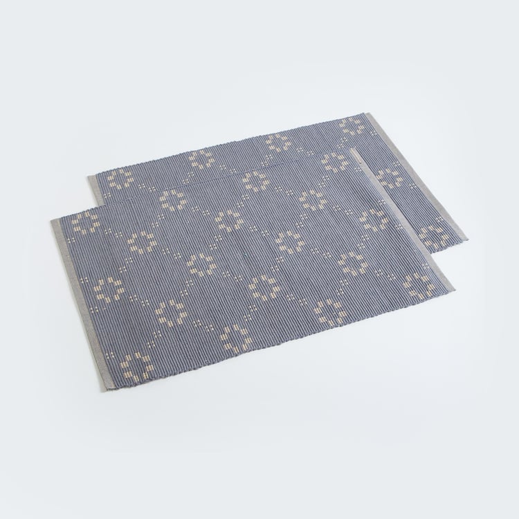 Myra Jewel Set of 2 Cotton Placemats