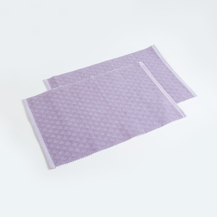 Myra Solitaire Set of 2 Cotton Placemats