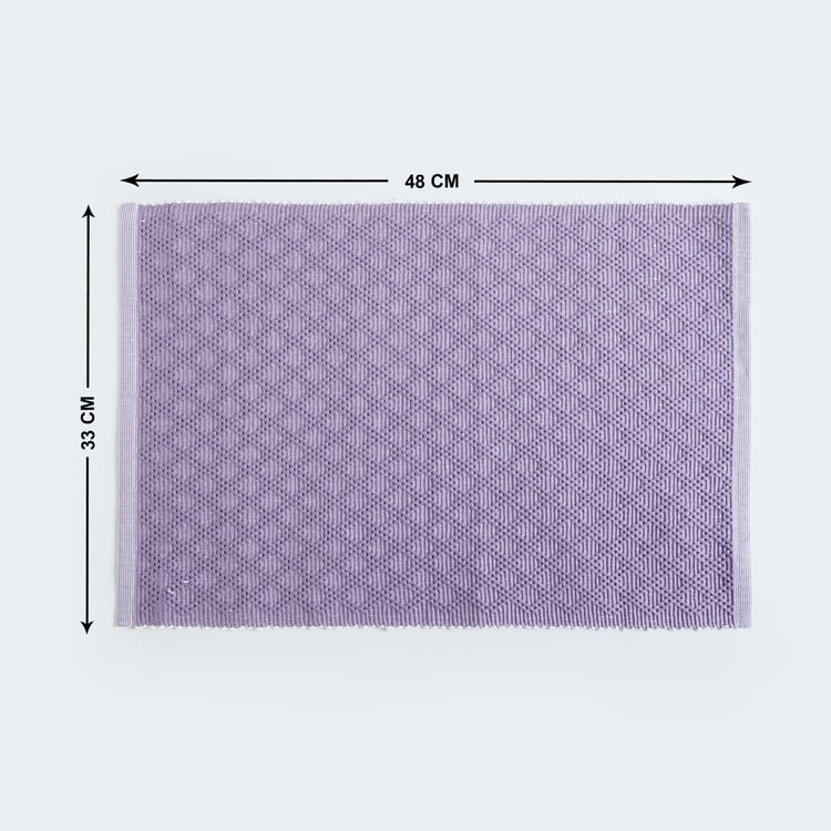 Myra Solitaire Set of 2 Cotton Placemats