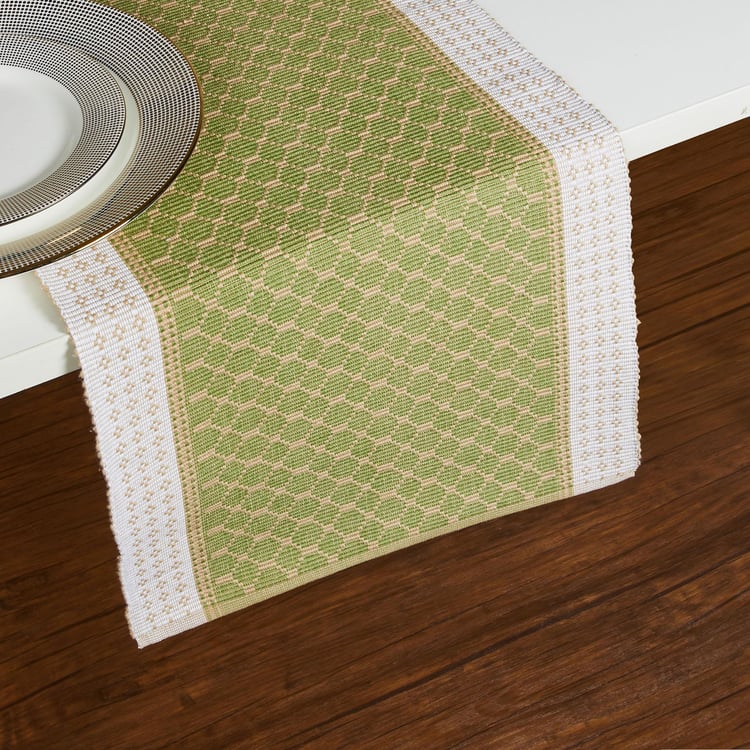 Myra Cotton Woven Table Runner