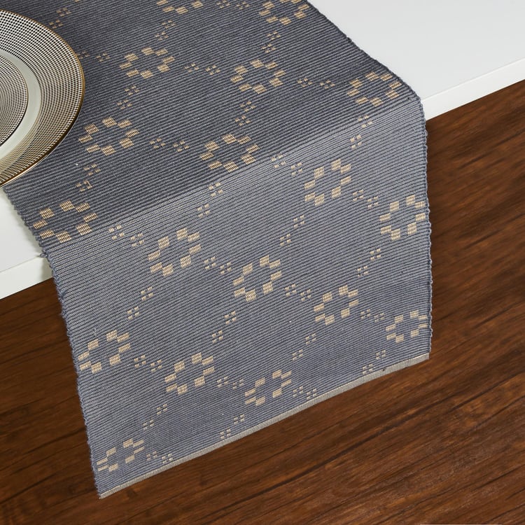 Myra Jewel Cotton Woven Table Runner