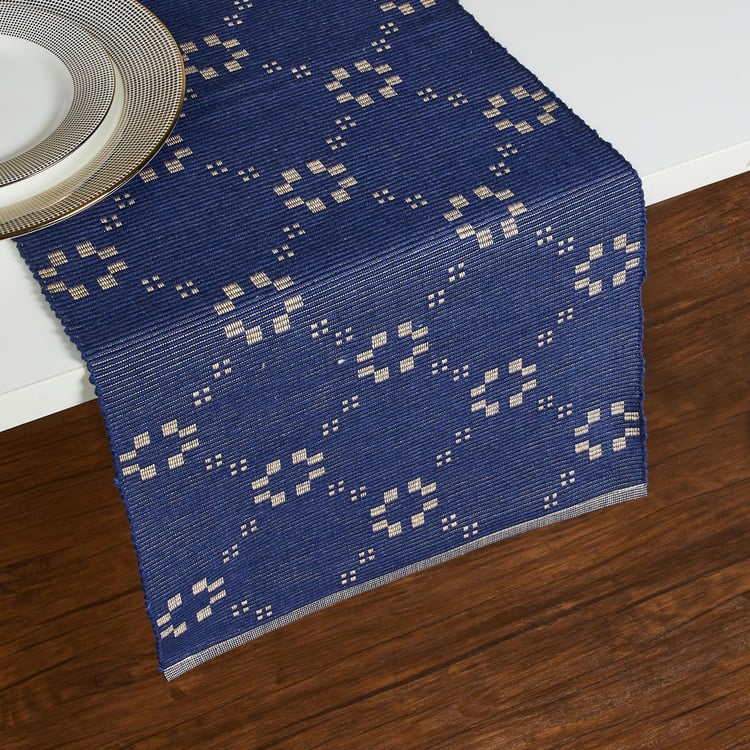 Myra Jewel Cotton Woven Table Runner