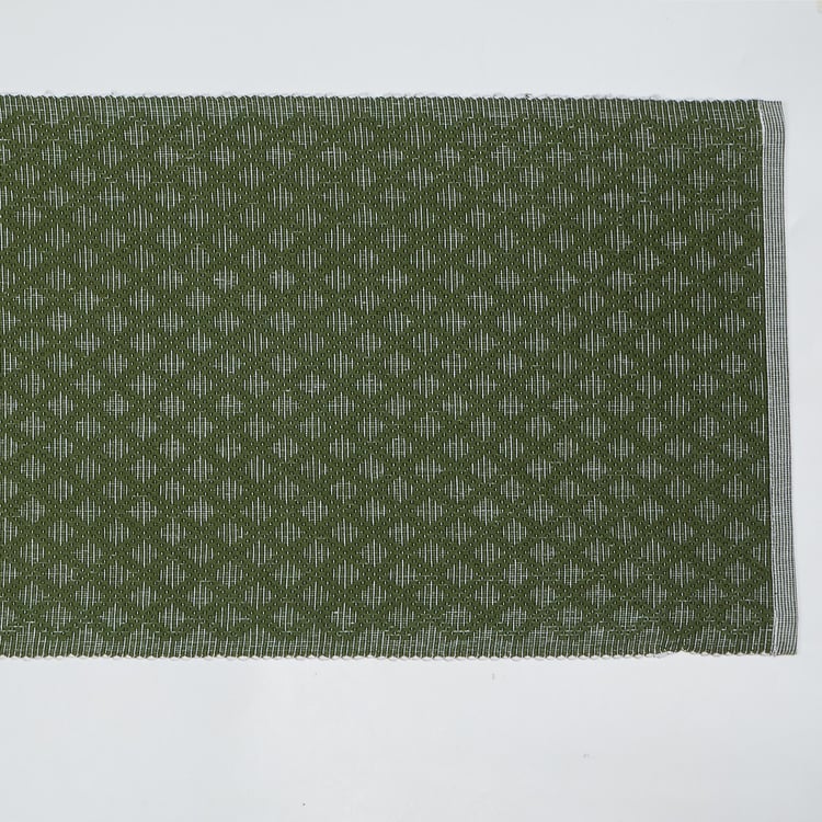 Myra Solitaire Cotton Woven Table Runner