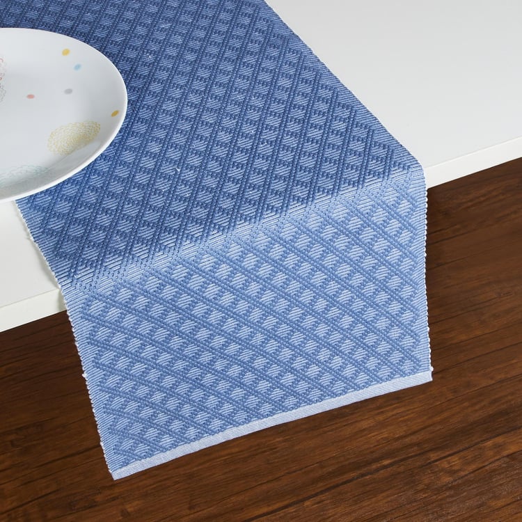 Myra Solitaire Cotton Woven Table Runner