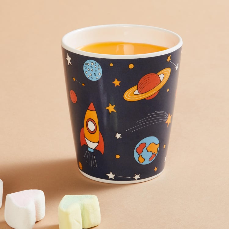 Glee Space Blue Printed Melamine Tumbler