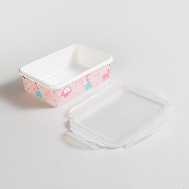 Glee Unicone Multicolour Printed Melamine Rectangular Lunch Box