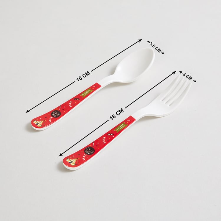 Mixweer 2 Pcs Silicone Flexible Fork 11.6 Inch