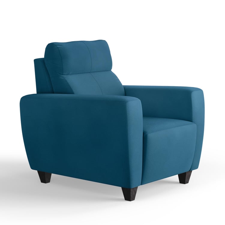 Helios Emily Velvet 1-Seater Sofa - Customized Sofa