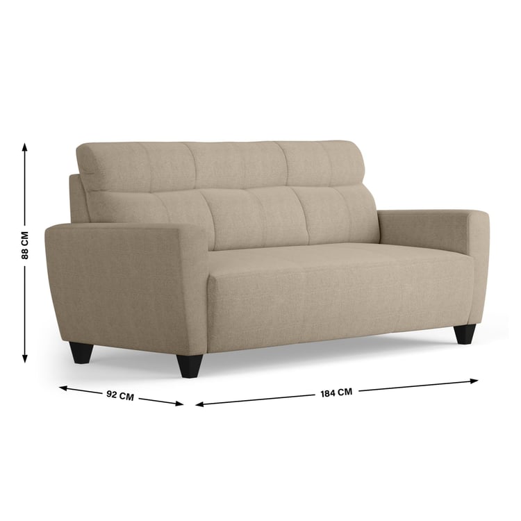 Helios Emily Chenille 3-Seater Sofa - Customized Furniture