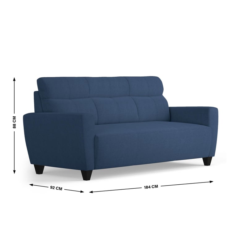 Helios Emily Chenille 3-Seater Sofa - Customized Furniture