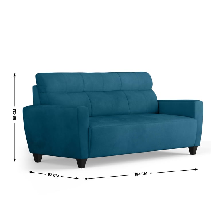 Emily Velvet 3-Seater Sofa - Customized Furniture