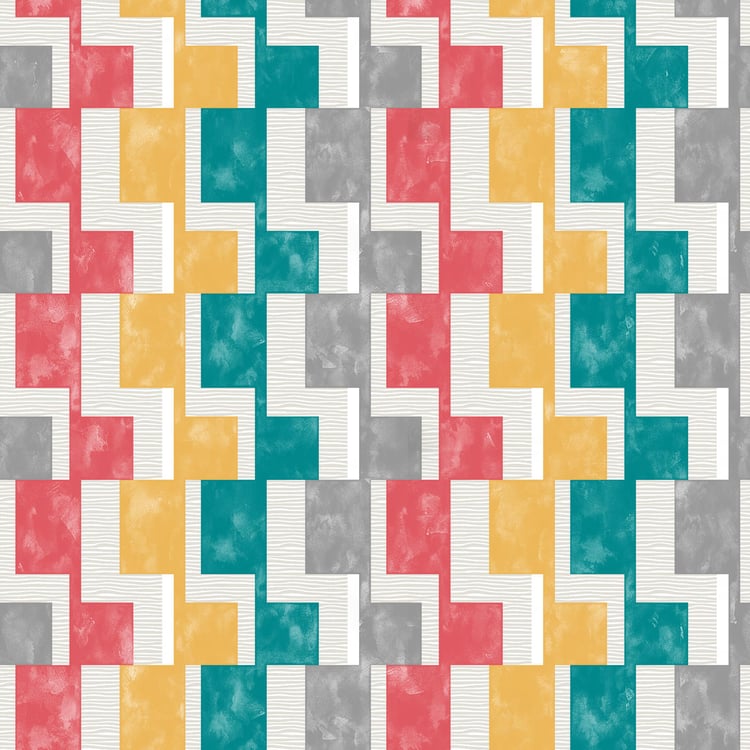 Everyday Essentials Printed 3Pcs Queen Bedsheet Set