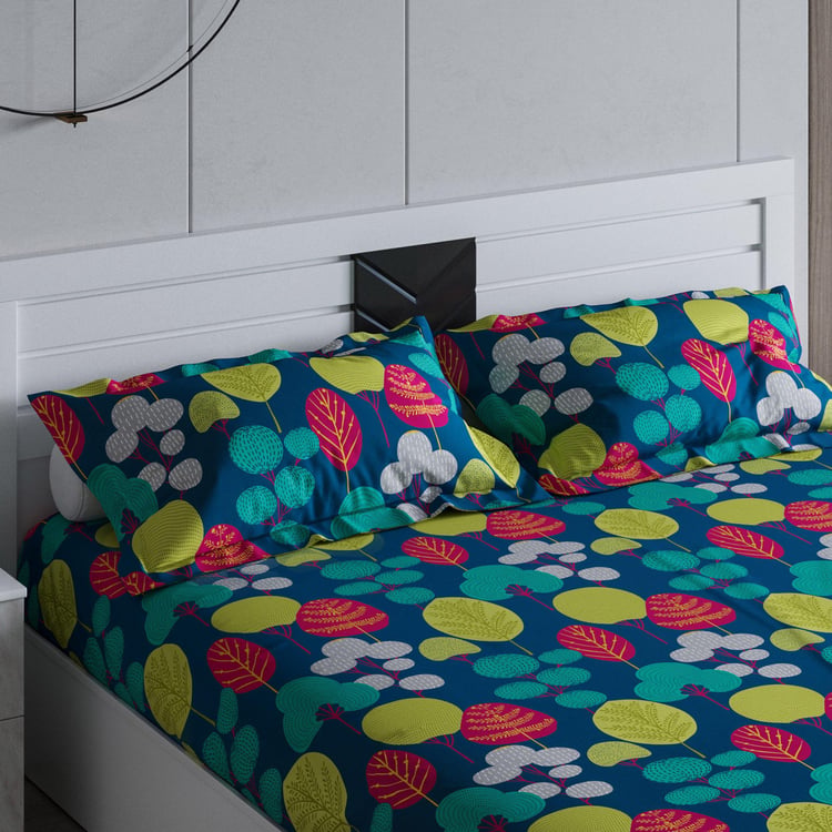 Everyday Essentials 3Pcs Printed Queen Bedsheet Set