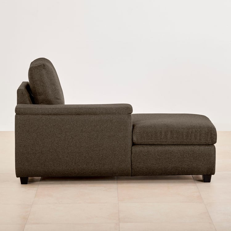 Signature NXT Fabric 4-Seater Sofa with Left and Right Chaise - Brown