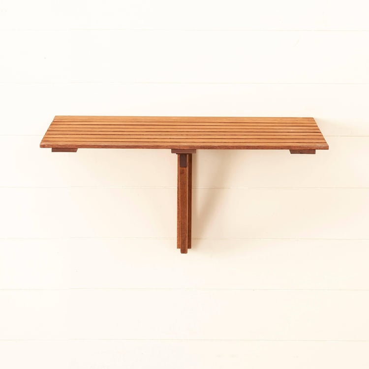 Juliet NXT Mango Wood Wall Mounting Table - Brown