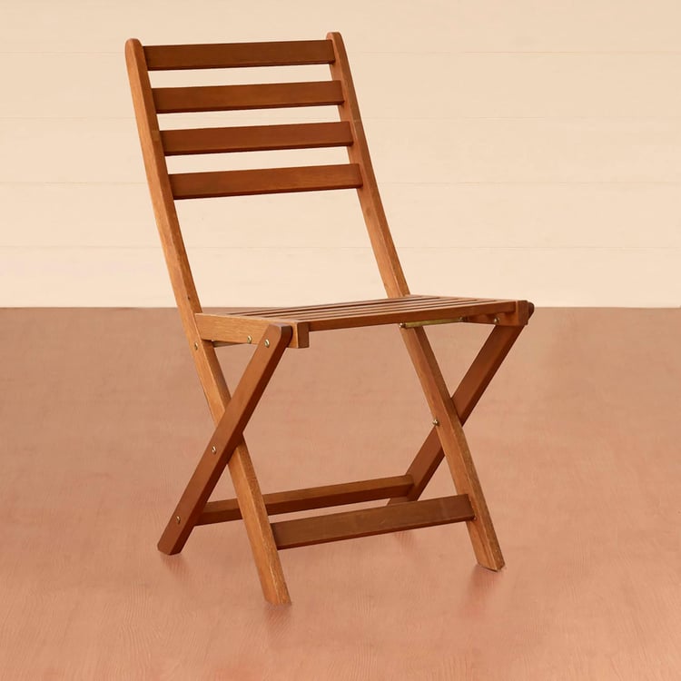 Juliet NXT Mango Wood Folding Chair - Brown