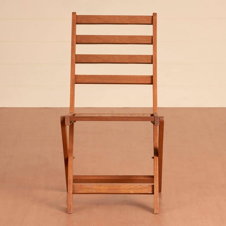 Juliet NXT Mango Wood Folding Chair - Brown