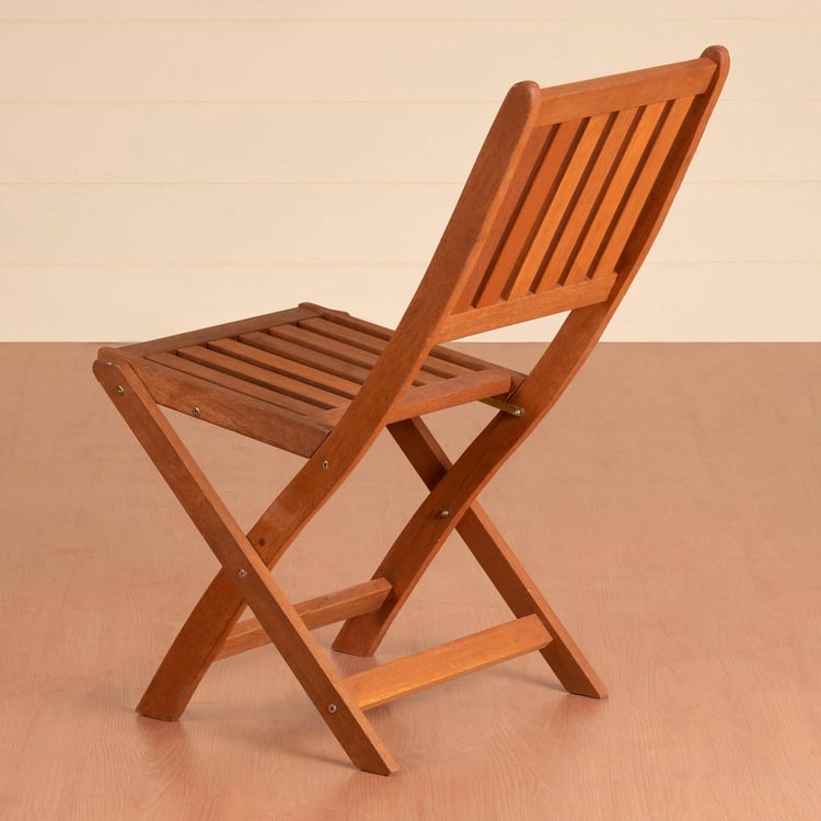 Juliet NXT Mango Wood Folding Chair - Brown