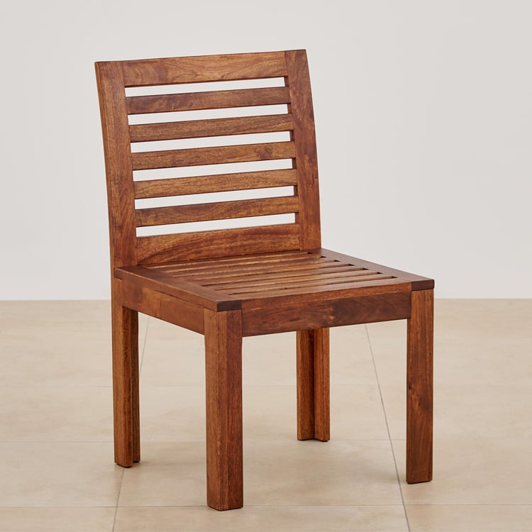 Romero Mango Wood Outdoor Chair - Brown