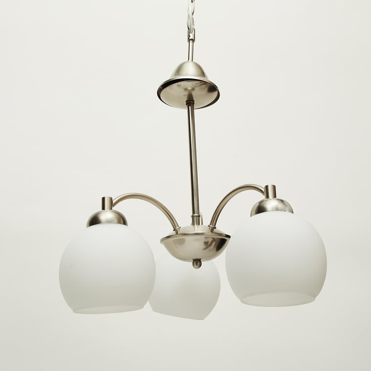 Melody Lustre Metal and Glass Ceiling Lamp